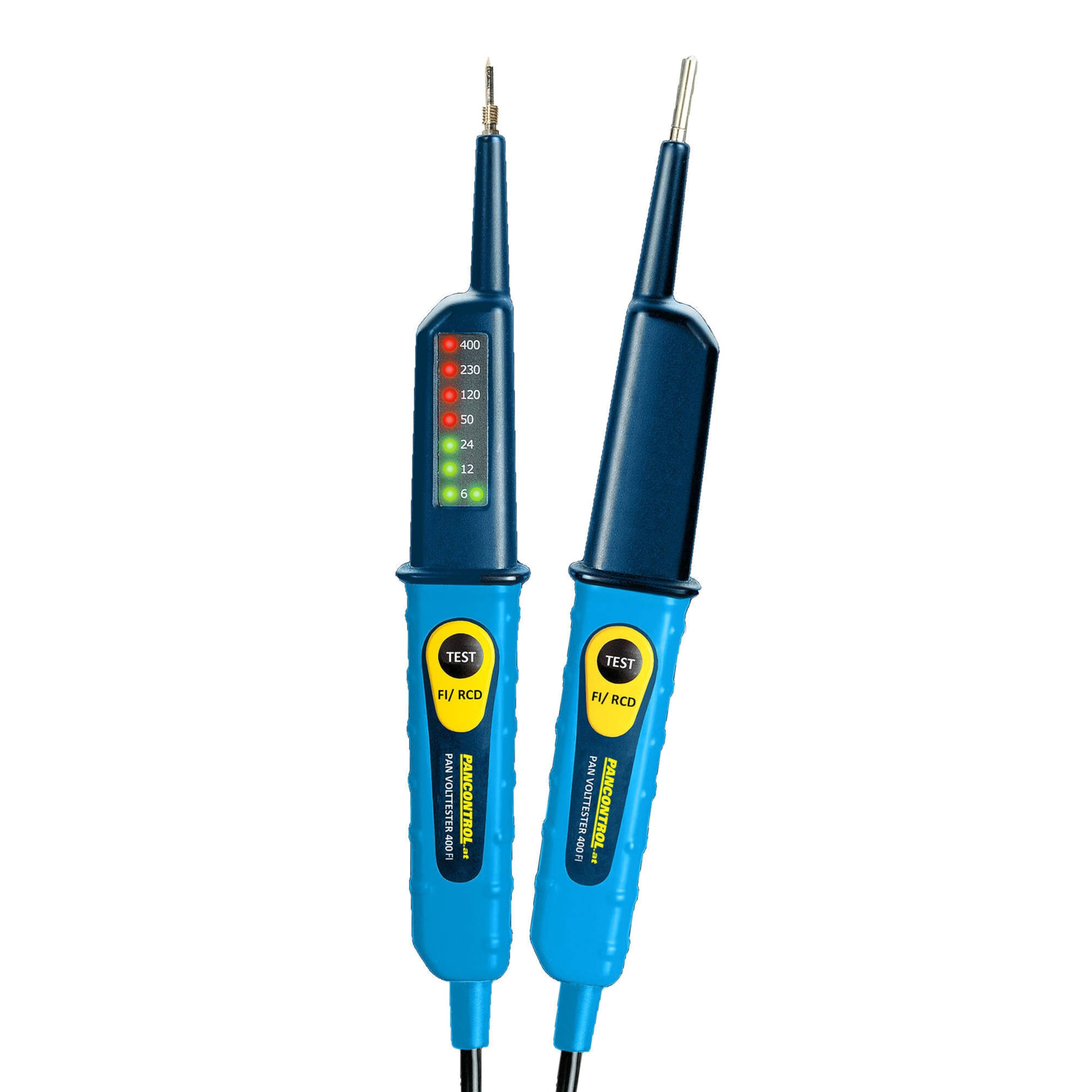 Pancontrol PAN Volttester 400FI Voltage Tester with LED Display 6-400V AC/DC + 30mA FI Test