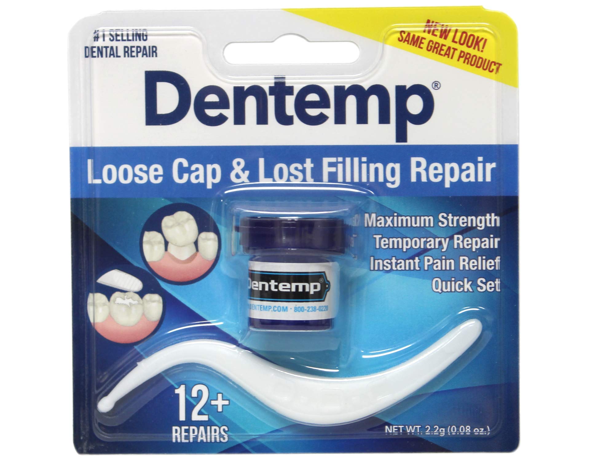 Buy DENTEMP Maximum Strength Dental Repair 2.2 g (Pack of 12) Online at