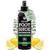 Aromasong Natural Shoe Deodorizer and Foot Spray - 24-Hour Freshness Foot Odor Eliminator for Feet - Extra Strength Fresher f