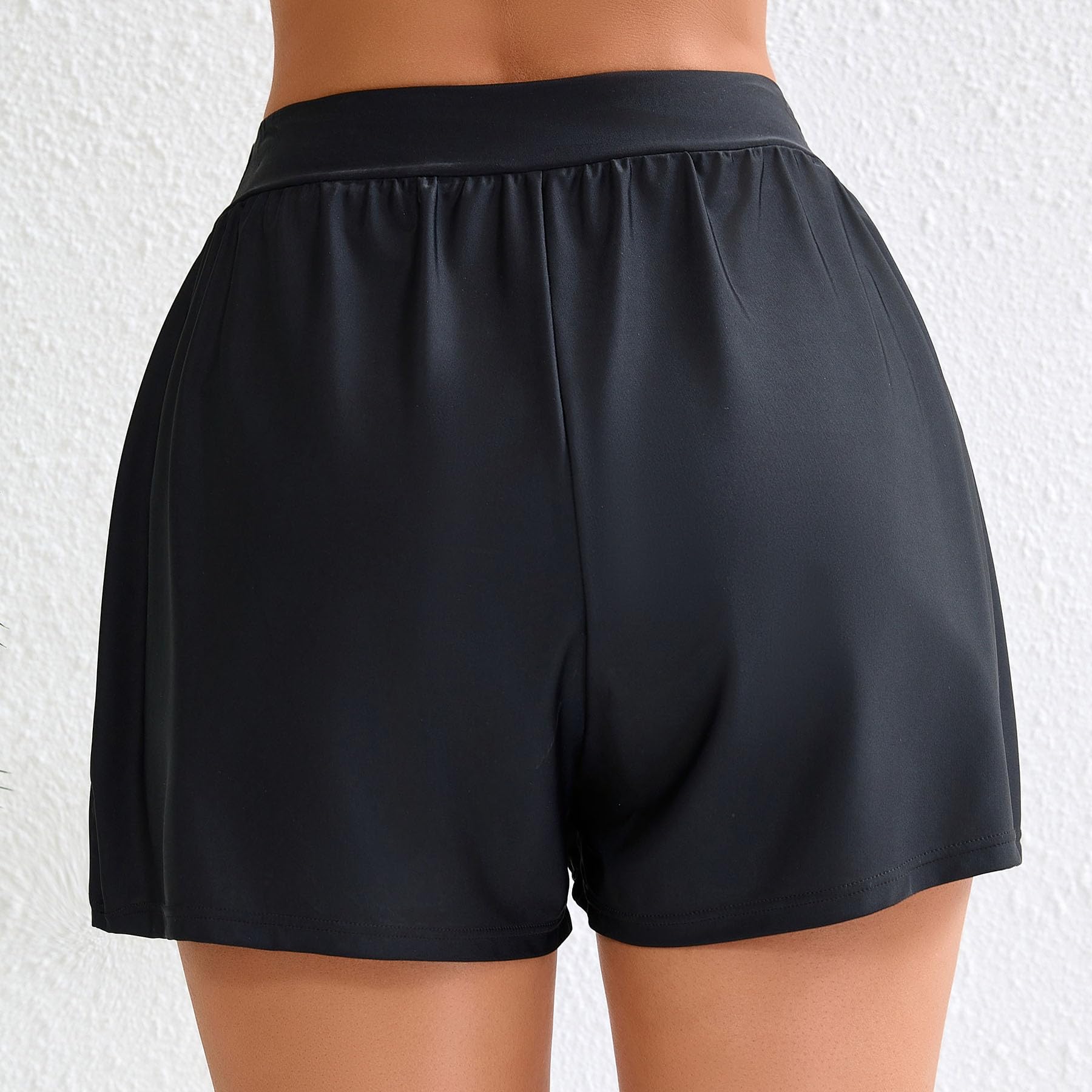 Halcurt Badeshorts Damen Badehose Schnell Trocknende Boardshorts Locker Schwimmshorts Strand Surf Schwimmhose M 4