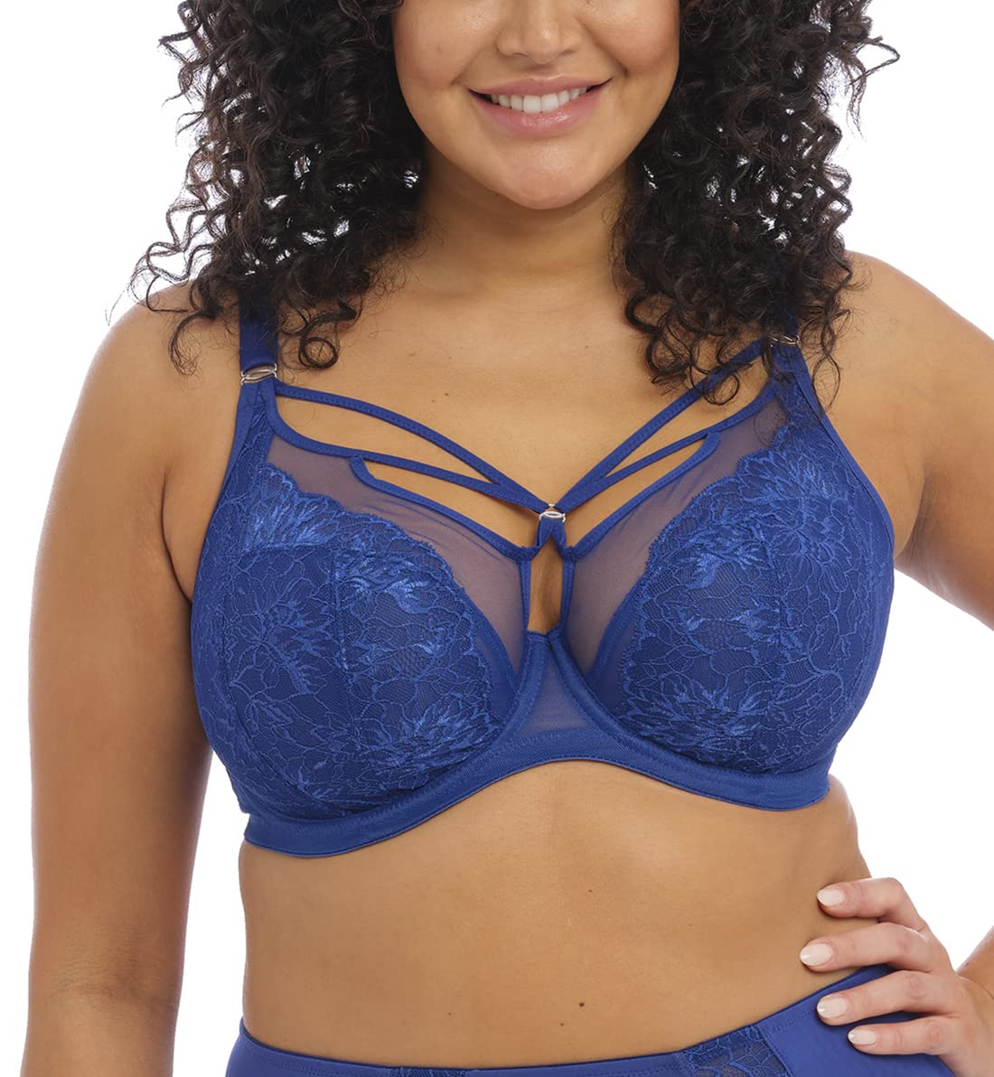 Elomi Women’s Brianna Strappy Underwire Plunge Bra