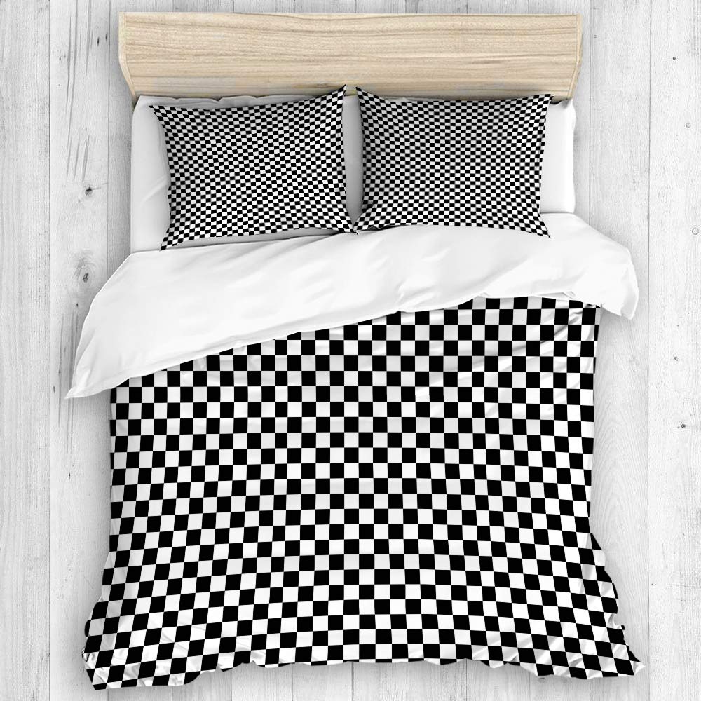 YIXUANLA Bedding Duvet Cover New 3 Piece Set,Alaska Animal Antler Autumn Battle Black Bull Moose Canada Deer Dew Dominant Evening,Boys Girls Dormitory Includes Two Pillow Shams-Twin 68" x 88"