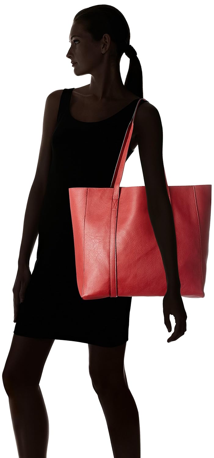 accessorize women's tote bag (red)