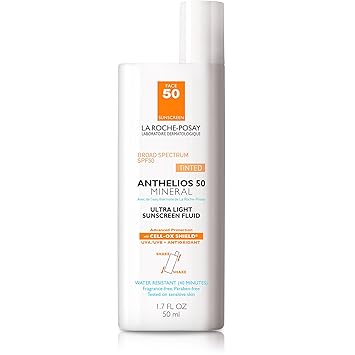 La Roche Posay Anthelios 50 Mineral Tinted Ultra Light Sunscreen Fluid 50Ml