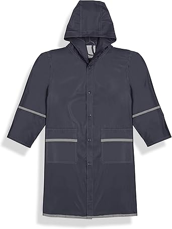girls black waterproof coat