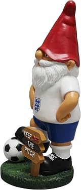 FOCO England Keep Off The Pitch Gnome Officially Licensed view 2