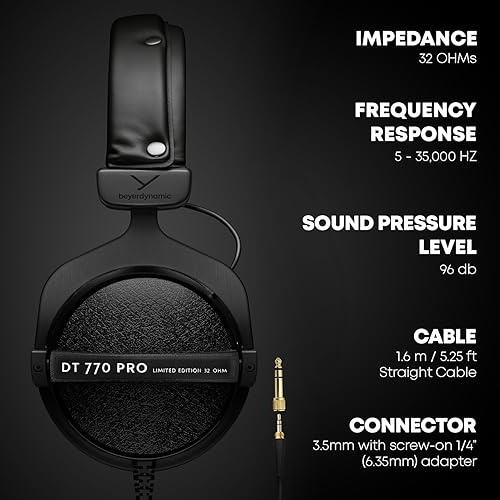beyerdynamic DT 770 Pro 32 ohm Limited Edition Professional Studio