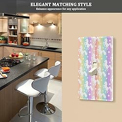 Magic Rainbow Unicorn Horse Duplex Receptacle