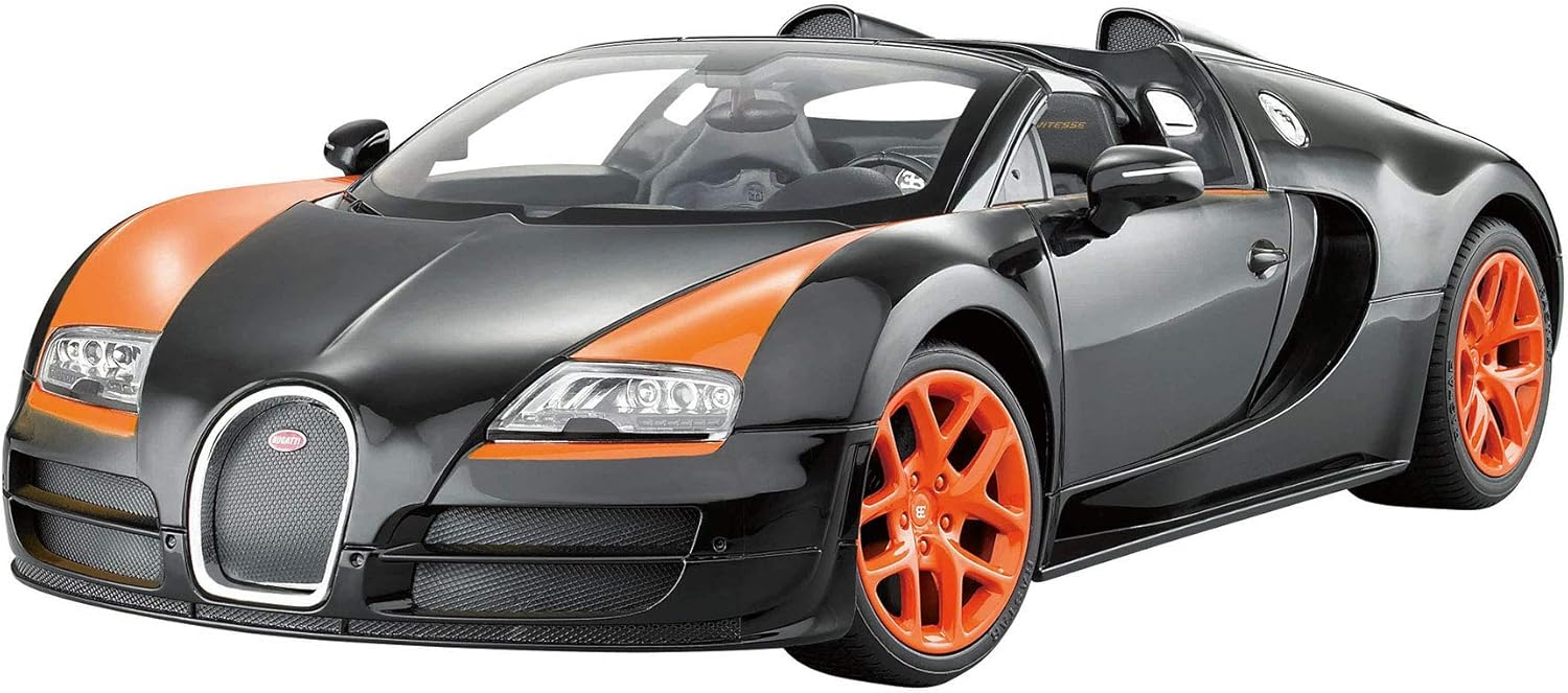 Amazon.com: Ampersand Shops Black Radio Remote Control 1/14 Bugatti