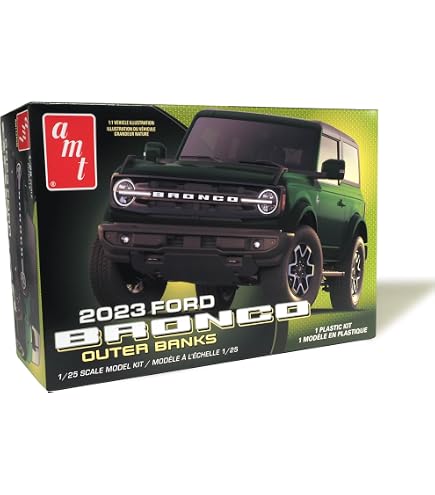 Amazon.com: Skill 2 Model Kit 2021 Bronco First Edition 1/25 Scale