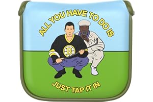 K9KING Golf Putter Cover, Protective Golf Club Covers and Mallet Putter Headcover for Odyssey, Magnetic Closure Golf Blade Putter Cover (Tap Tap TapaRoo Putt Cover)