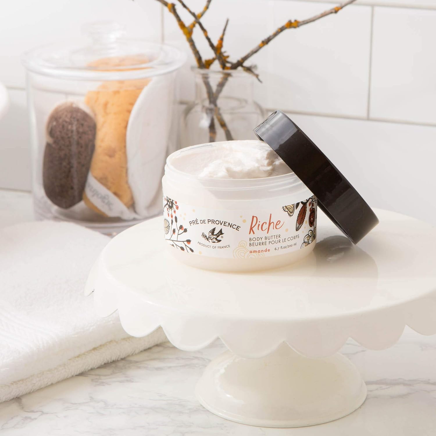 Pre de Provence Riche Collection Body Butter, Coconut, 200 ml, 1 Count: Beauty