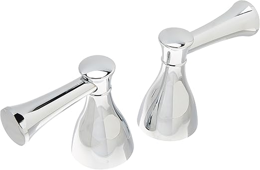 Delta Faucet H640 Lockwood Two Metal Lever Handle Kit Chrome