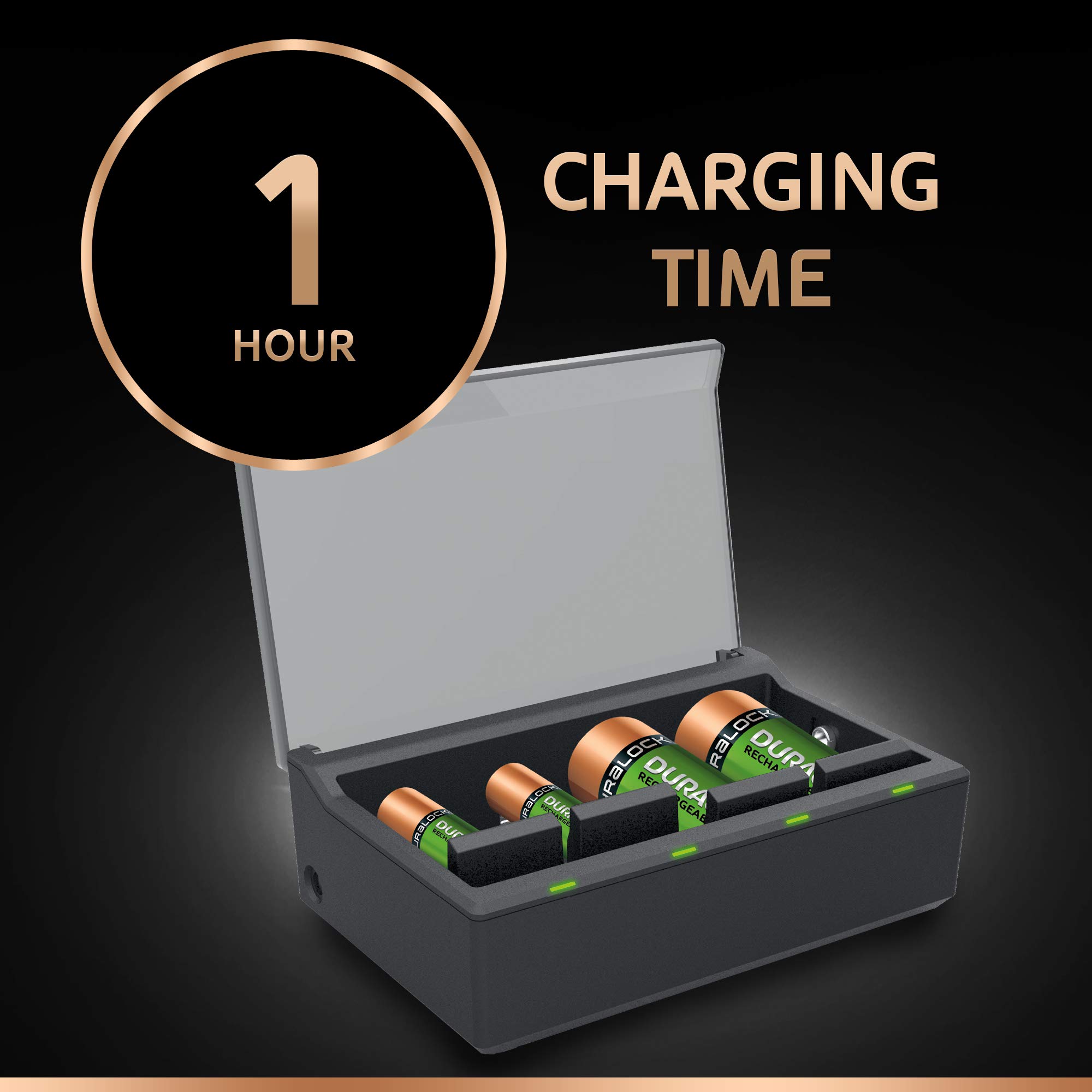 Duracell 1 Hour Battery Charger, 1 Count Buy Online in UAE