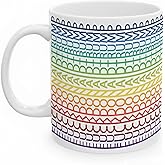 Funny Hidden Message Mug for Coworkers Work Friends Office Humor Gift Ceramic Coftee Cup White Elephant Giftldea (FDT, 11 ounces)