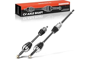 A-Premium Pair (2) Front CV Axle Shaft Assembly Compatible with Nissan Altima 2007-2013 2.5L Automatic CVT Trans, Rogue 2008-2013 FWD, Rogue Select 2014-2015 FWD, Driver and Passenger Side