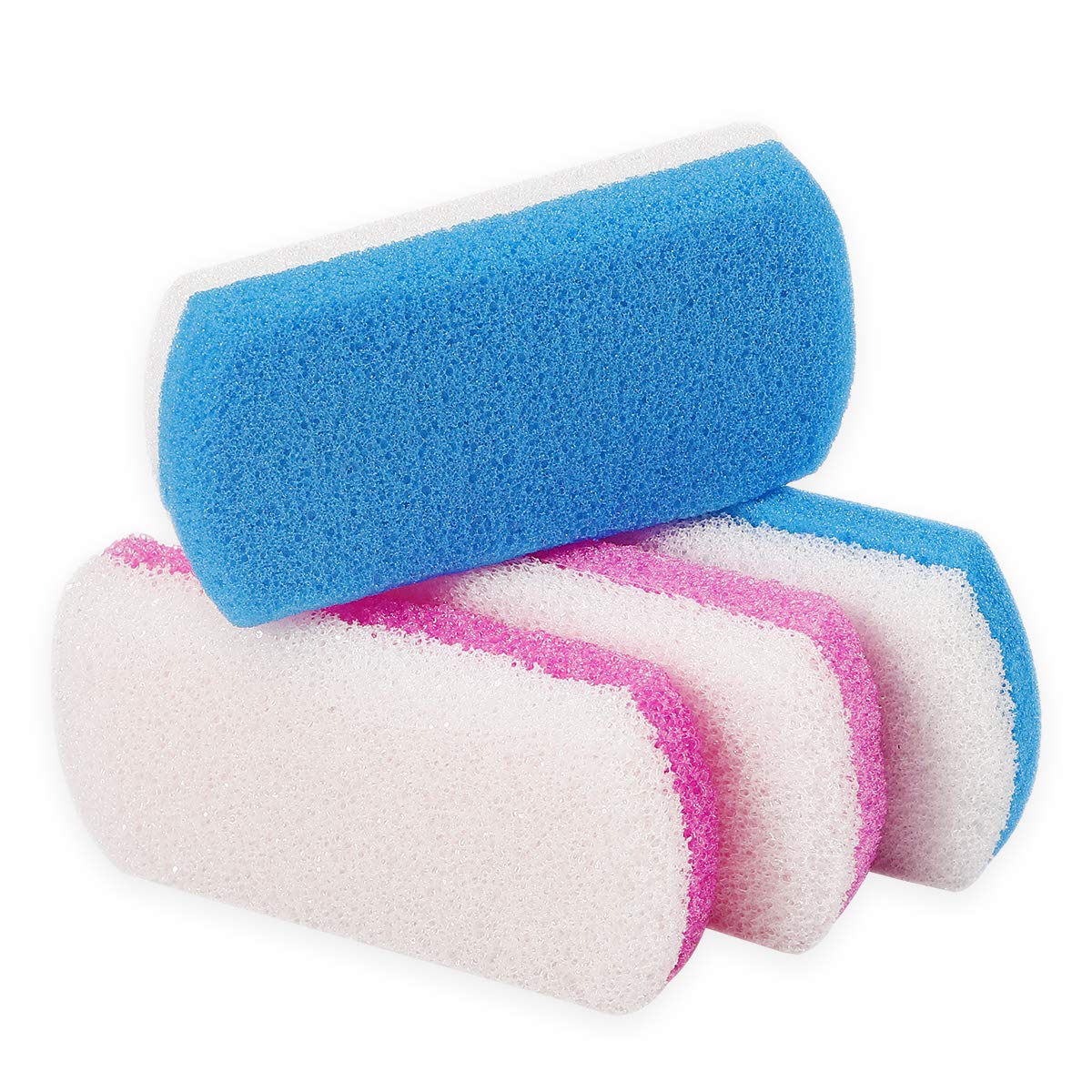 Codream Callus Removers for Feet, 2 in 1 Pumice Stone, Pedicure Stone Scrubber for Smooth Feet, Hands and Body, Foot scrubber & Pedicure Exfoliator Tool (Pack of 4): Beauty