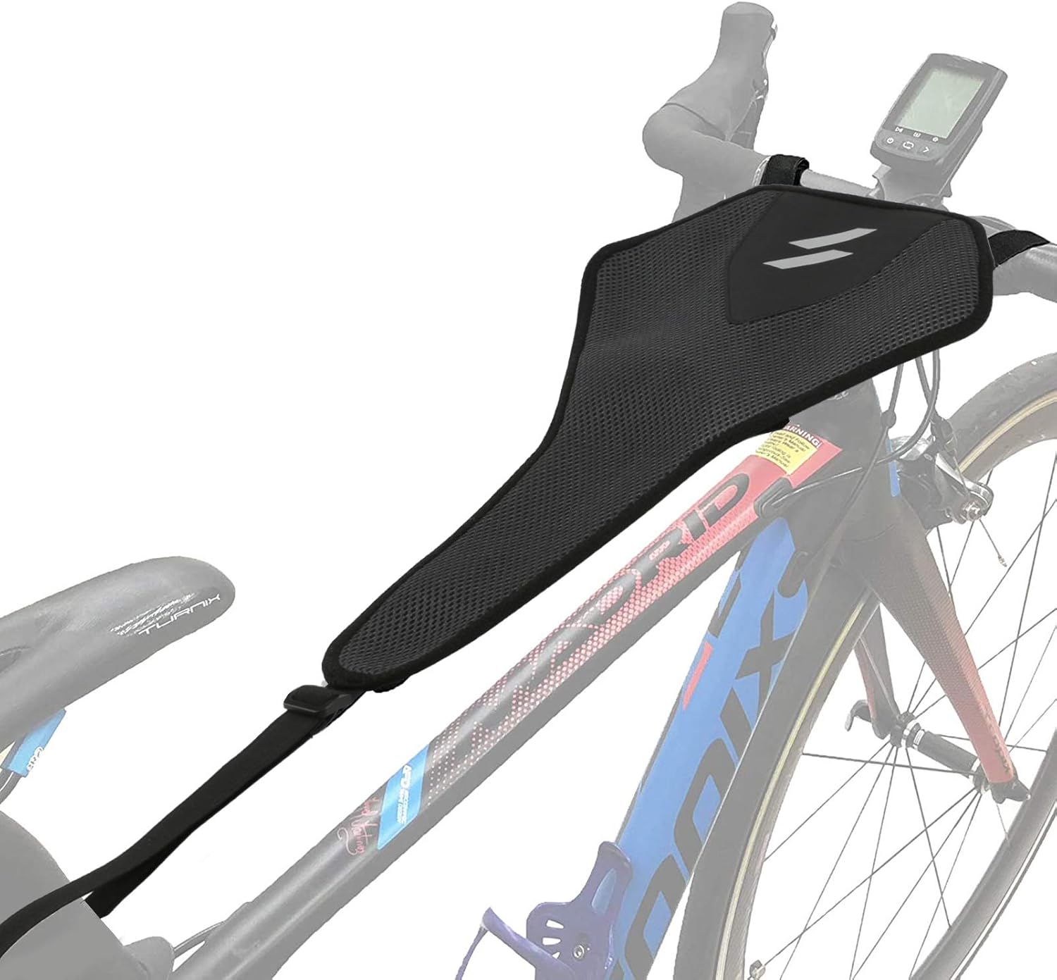 Bike Sweat Guard, Bicycle Trainer Frame Protector Absorbs Sweat Prevent