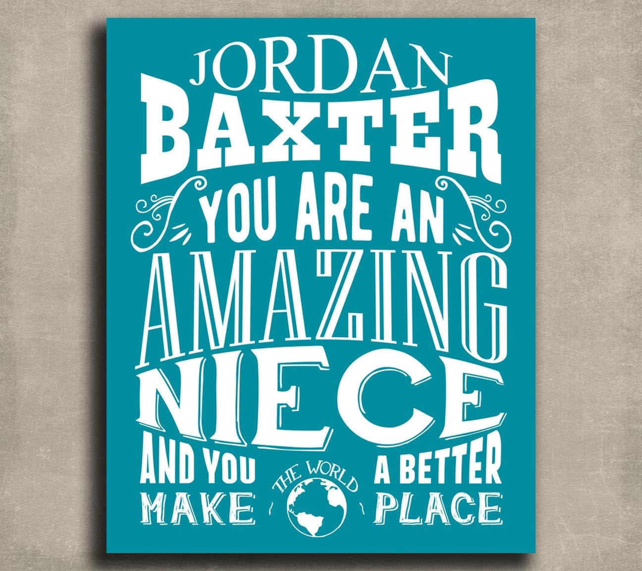 personalized aunt and uncle gifts