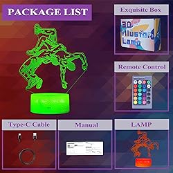 POSSHE Wrestling Night Light, Wrestler