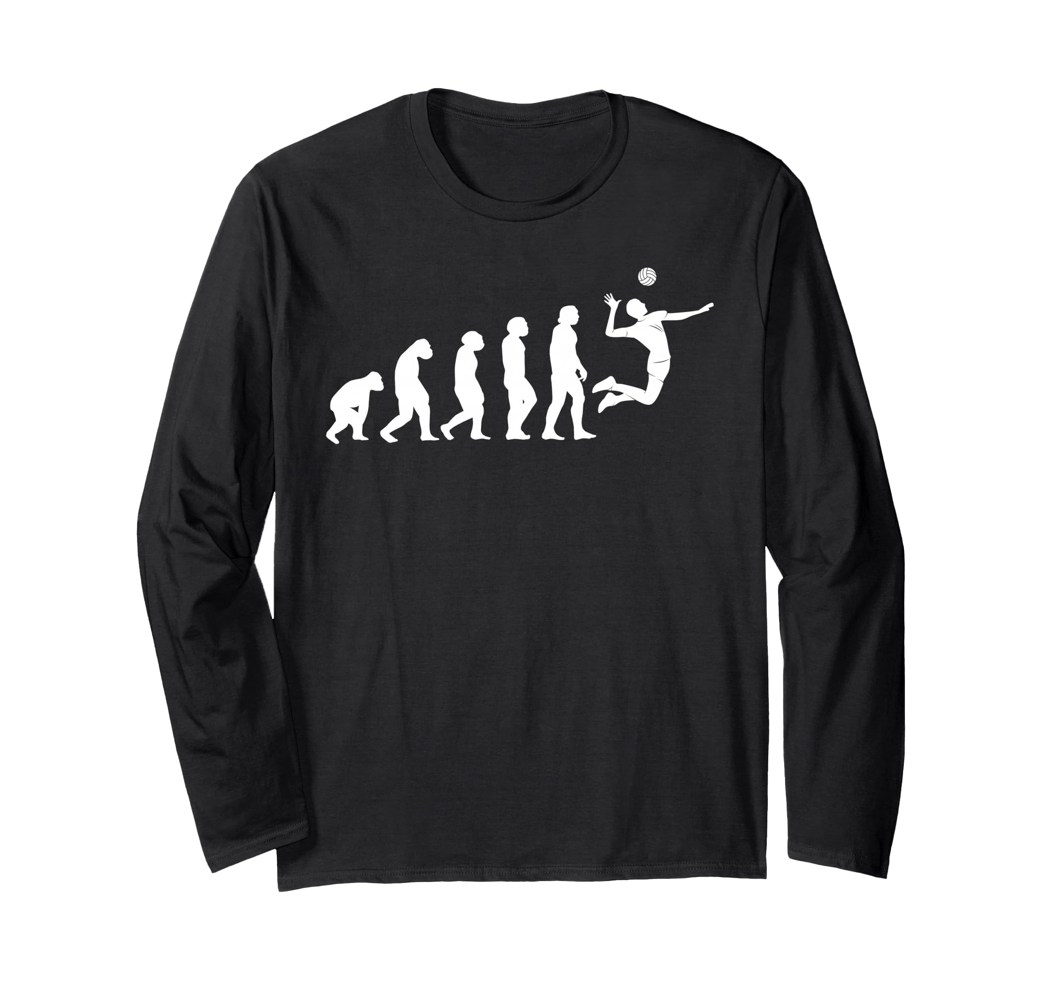 Volleyball volleyballs balls Evolution Volleyball Long Sleeve T-Shirt