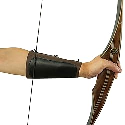 SAS Leather Traditional Arm Guard with Stretch Cord