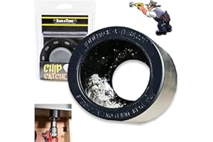Rack-A-Tiers Chip Catcher - Magnetic Metal Drill Chip Collector, Metal Shavings Catcher, Metal Drill Shaving Catcher for Elec