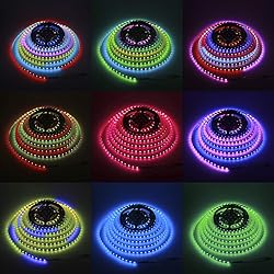 ALITOVE RGB LED Strip Light 32.8ft WS2811