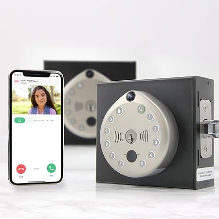Video Smart Lock By Gate Labs Wifi All In One Connected Doorbell Deadbolt App Enabled Camera Two Way Talk Remote Unlock Live Stream Backlit