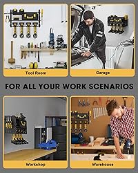 WellMall Power Tool Charging Station - 3 Layer Wall