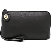 LOVESOME Women's Small Crossbody Bag Wristlet Clutch