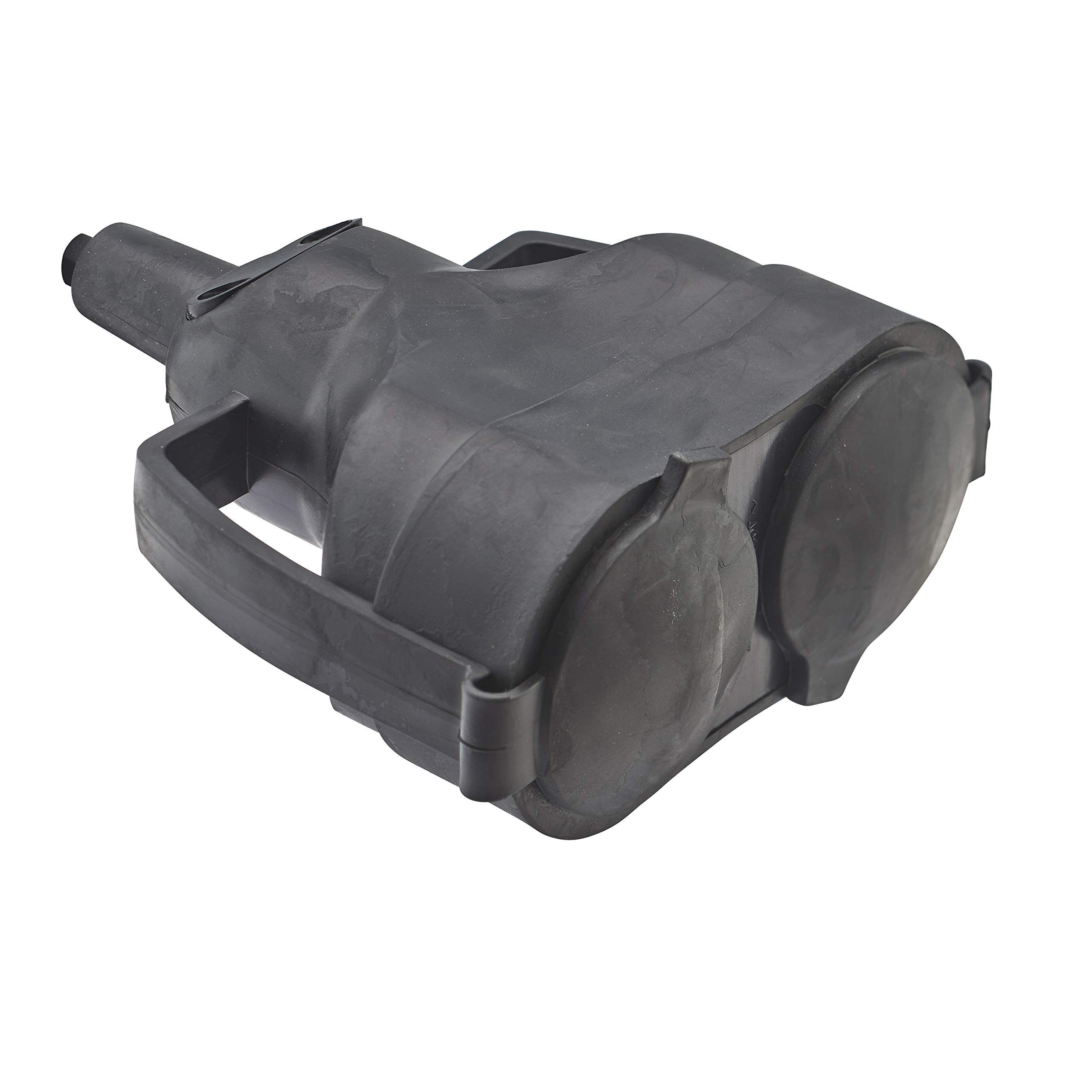 Debflex 713760 Double Socket 16 A 2P + T Straight/