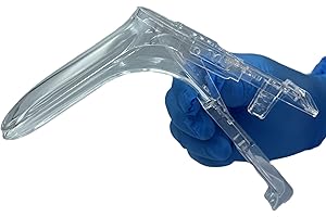 NANOSHARPS Medium Disposable Speculum, 10/Box - Adjustable, Transparent - Size Medium, 10 Unit per Box