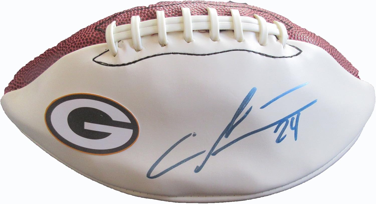 charles woodson signed football