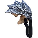 Ghoulish Productions Pauldron Silver Mask, Pauldron Shoulder Armor Latex Costume. Pauldron Shoulder Armor Man. Gas Mask & Steampunk Line. Adult Mask One size latex mask