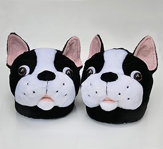 fuzzy animal slippers for adults