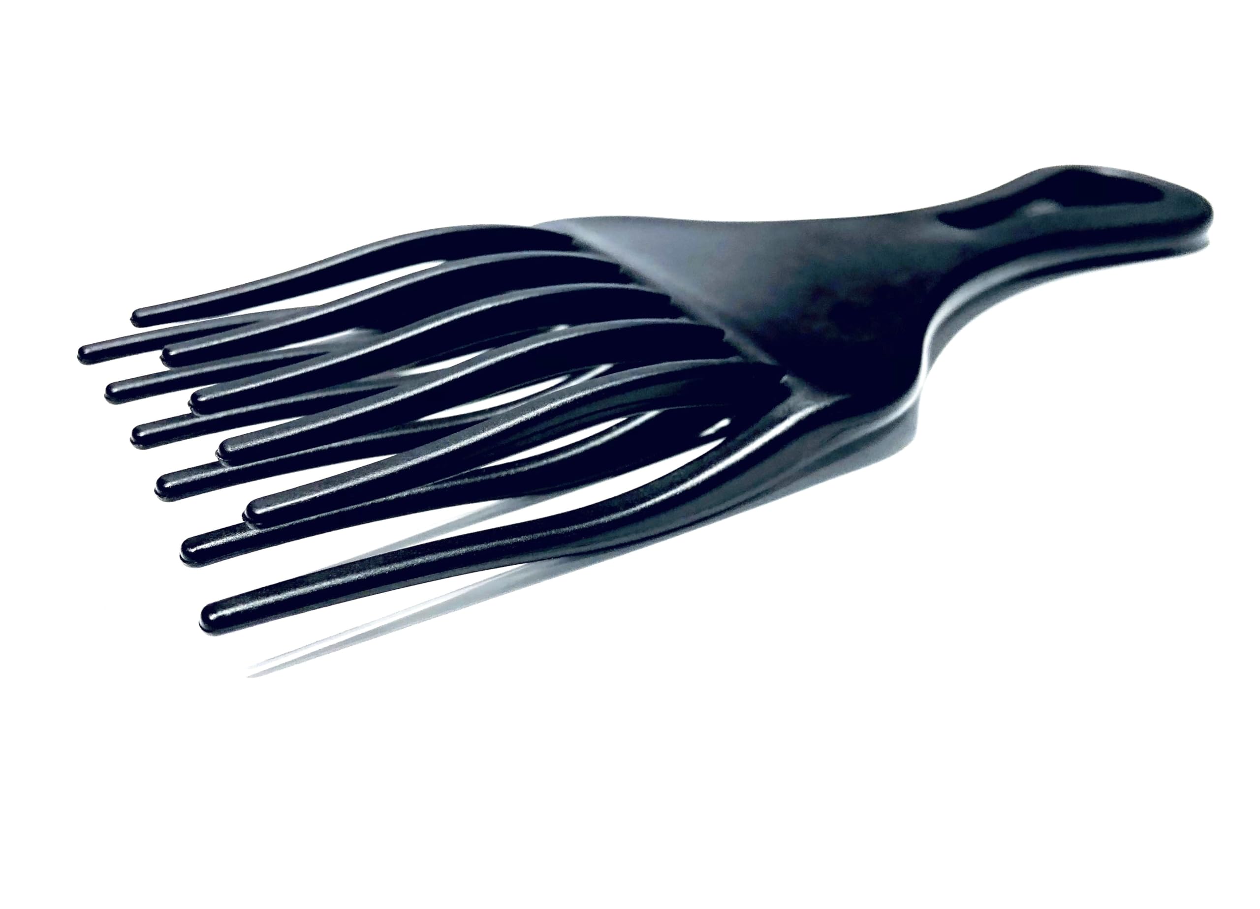 Aurore Beauté Afro Wide Tooth Detangling Comb for Curly Hair Styling Tool 17x7cm Black