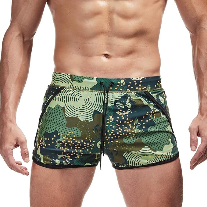 vintage swim shorts mens
