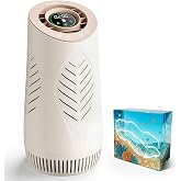 Resiners Resin Air Purifier with H13 True HEPA Filter for Epoxy Resin | AirPure Lite, Real-Time TVOC Display, Auto Mode, Portable, for Epoxy Casting, DIY Crafting, Crafting Essentials