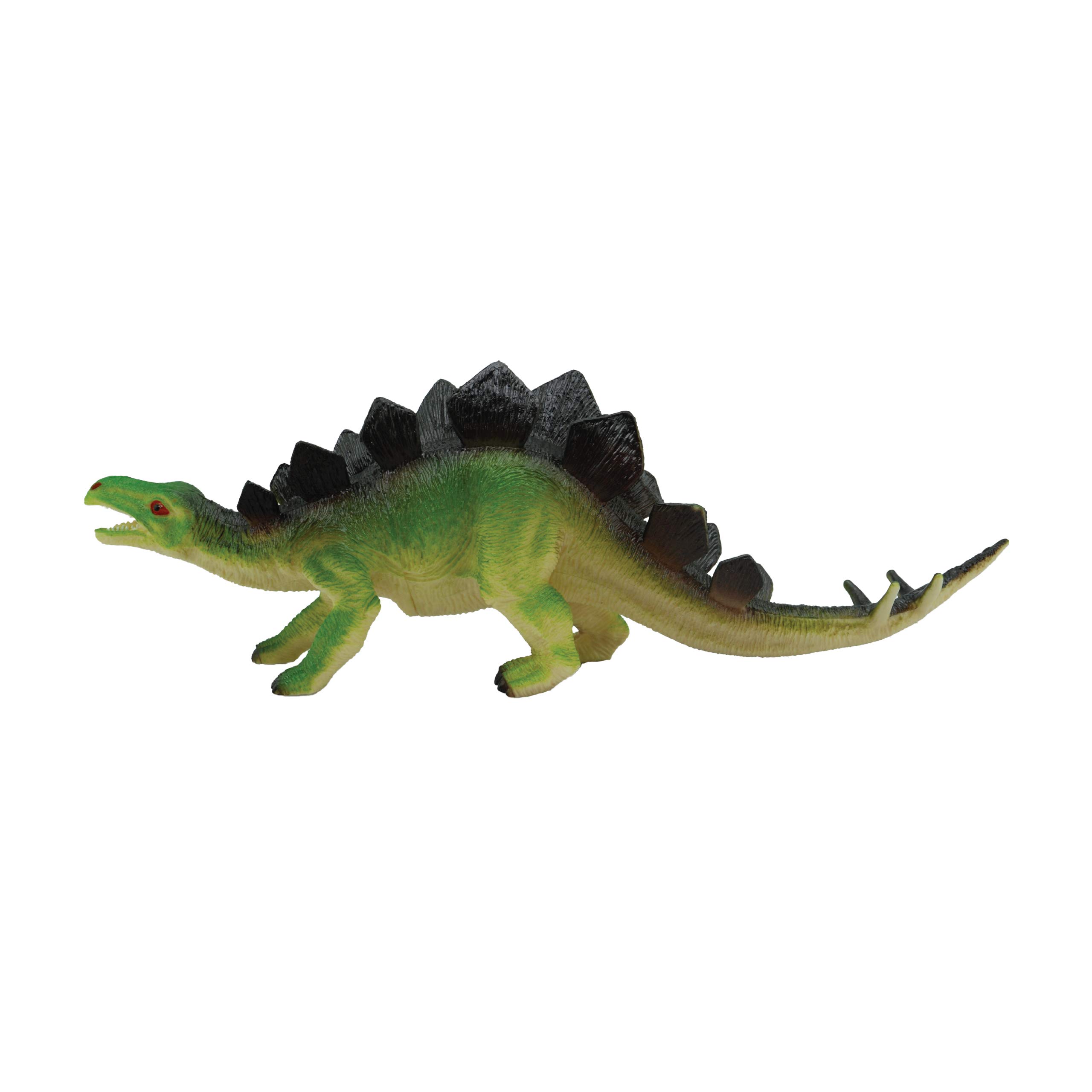 Sqweekies - Deluxebase Stegosaurus Animal Figures Animal Theme Toys with Sound Replica Dinosaur with Beep and Fun That is a Great Toy for Kids