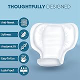 ViraCare 20 x Incontinence Pads for Men with Adhesive Strip - Anatomical Shaped view 3