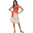 Spirit Halloween Disney Princess Moana Adult Dress Costume | Officially Licensed | Moana Dress with Necklace