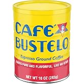 Caf&eacute; Bustelo Espresso Style Dark Roast Ground Coffee, 10 Oz. Can | Packaging May Vary