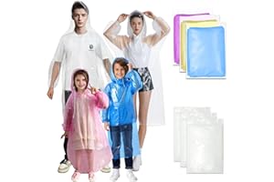 NVioAsport Rain Ponchos for Adults, Reusable Lightweight Rain Coat