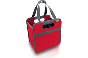 meori 6-Bottle Wine Tote Folding Carrying Bag Great Christmas Gift