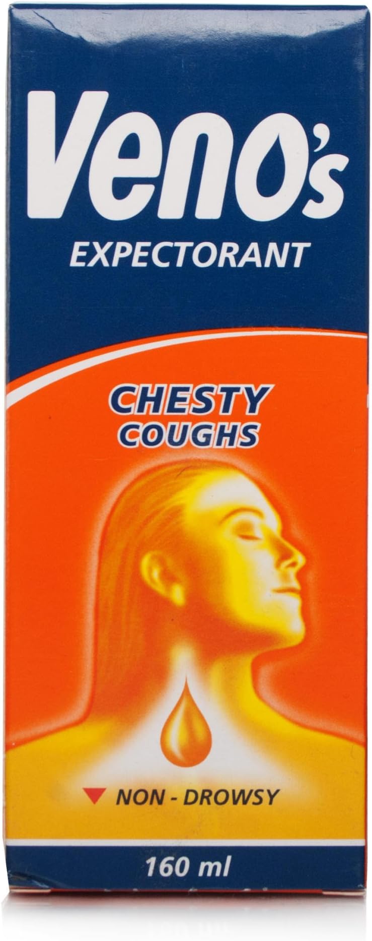 Venos 160 ml Expectorant for Chesty Cough - Pack of 2