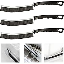 thumbnail image 2 of 3pcs Hard Bristle Crevice Cleaning Brushes Set, Grout Cleaner, Toilet Brush, Shower And Tile Cleaning Tools P 44726707 2 of 12