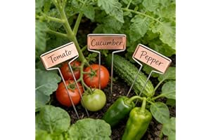 3PCS Copper Plant Labels Gardening Vegetable Metal Markers Plate Garden Nursery Tags(4 Inches)