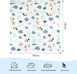 Maliton 6 Pack Muslin Burp Cloths 70x70cm 100% Cotton 6 Layers Baby view 6