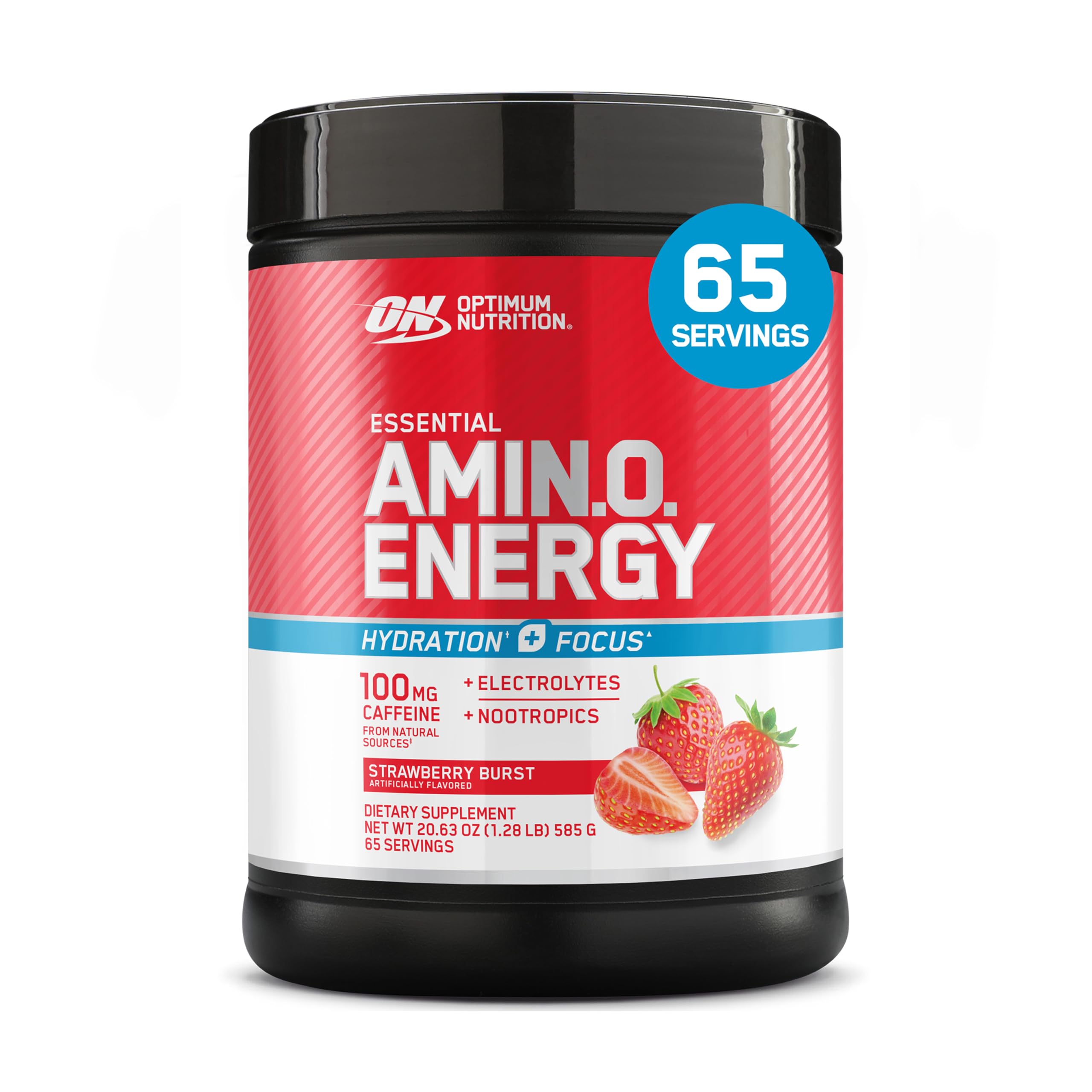 Essential AMIN.O. ENERGY Hydration + Focus (Strawberry Burst)